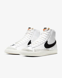 Nike Women's Blazer Mid '77 White/ Black CZ1055-100 Fashion Shoes