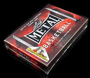 2021/22 Leaf METAL Basketball Factory Sealed HOBBY Box-5 AUTOGRAPHS! Loaded!