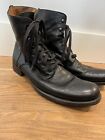 Men’s John Varvatos Black Leather Boots Size 11