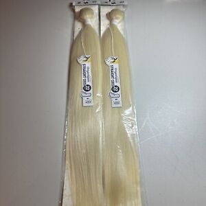 SHAKE-N-GO ORGANIQUE SYNTHETIC WEAVE HAIR  - Straight  22” Blonde (2 Pack Deal)