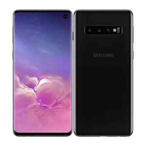Samsung Galaxy S10 SM-G973U 128GB Prism AT&T GSM Unlocked Black Open Box