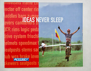 Ritchey Bicycle catalog 1997  Logic Cranks Titanium WCS Lightening rod Stems NOS