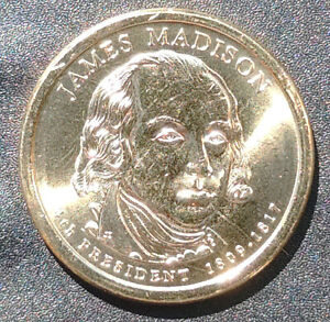 2007 D James Madison Dollar