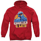 SESAME STREET COOKIES 4 LIFE Licensed Adult Hooded Sweatshirt Hoodie SM-3XL