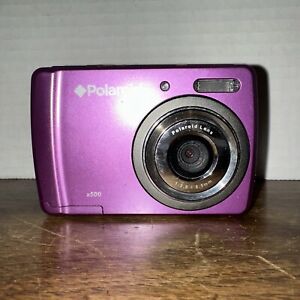 New ListingPolaroid A500 5MP Digital Point & Shoot Camera Pink Tested Working