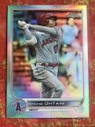 2022 Topps Chrome Shohei Ohtani Refractor Parallel #1 Los Angeles Dodgers Angels