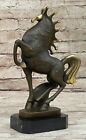 New ListingHandmade Abstract Bronze Tang Horse Sculpture by Miguel Lopez Fine Art Figurine