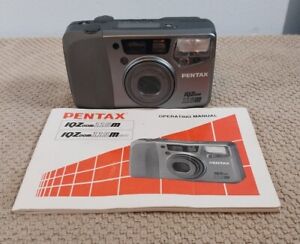 New ListingPentax IQZoom 115m, 38-115mm Compact 35mm Film Camera w/ Manual