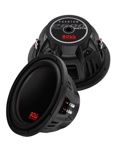 BOSS Audio Systems P129DC 12” Car Subwoofer, 2600 Watts, Dual 4 Ohm Voice Coil