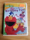 Sesame Street: Elmo and Abby's Birthday Fun! (DVD, 2009) NEW- O4