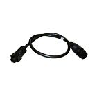 Lowrance 9 to 7 PIN XD Adapter for AIRMAR XDCRS, Black