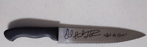 DAVID HOWARD THORNTON Signed Steel Chef KNIFE Terrifier Art the Clown JSA COA