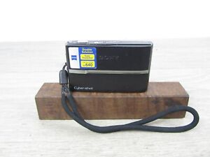 Sony CyberShot DSC-T9 6.0MP 3X Optical Zoom Compact Camera Black Tested & Ready*