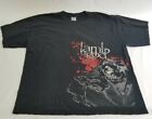 Vintage Lamb Of God Shirt Wrath Metal Rock Band Faded Graphic Skull Blood Sz XXL