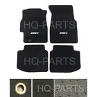 New 4 Pieces Black Nylon Carpet Floor Mats Fits For 96-00 Honda Civic + EK Logo (For: 2000 Civic Si)
