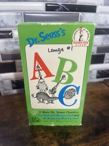 Dr. Seuss’s ABC VHS 1992 Video Tape, I Can Read + 2 More Classics Mr. Brown