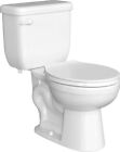 PROFLO PFCT100HE Jerritt 1.28 GPF Two Piece Round Toilet - White