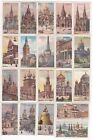 1917 Full Set of 50 Czarist Russian Architecture Cards Moscow Petrograd Kiev +++