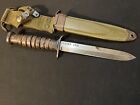 CASE M3 WWII Knife -US WW2 -Blade-Marked -Trench -M8 -Military Collection