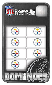 MasterPieces - Pittsburgh Steelers - NFL Dominoes Set