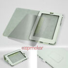 NEW CASE COVER+SCREEN PROTECTOR STAND FLIP PU LEATHER WHITE GOOGLE ASUS NEXUS 7