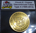 Chuck E. Cheese Token, Type 4 (1995-2012) Chucky Cheese's Great Gift Idea Cute