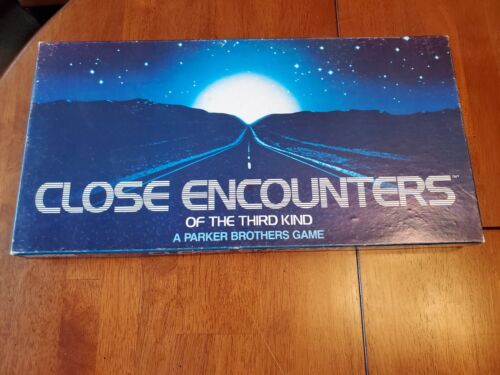 Vintage CLOSE ENCOUNTERS OF THE THIRD KIND 1978 Parker Brothers BOARD GAME NIGHT