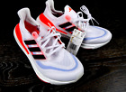 Adidas UltraBoost Light Low White Solar Red W -- New with Box