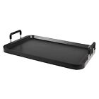 Stove Top Flat Griddle,2 Burner Griddle Grill Pan for Glass Stove Top