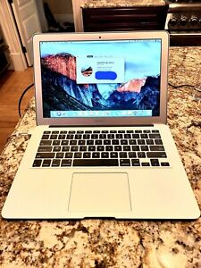 Apple MacBook Air 13.3 inch Laptop - MMGF2LL/A (2015, Silver) Used GREAT COND.