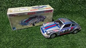Taiyo Porsche Martini Racing Team toy car - battery operated - Japan - N° 7406