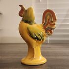Ceramiche Virginia Ceramic Rooster Creamer or Oil Pitcher, Hand Painted