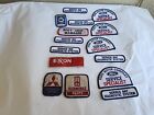 AUTOMOTIVE  PATCHES set of 15, FORD OLDMOBILE saleen cobra roush SERVICE PARTS