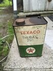 Vintage Empty Texaco Thuban 250 Motor Oil Can