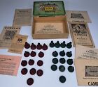Camelot Board Game Playing Pieces - 28 Pieces w/ Rules 1930 Parker Brothers