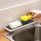 New ListingKitchen Sink Organizer with Drain Pan, Countertop Sink Caddy Sink Tray Preven...