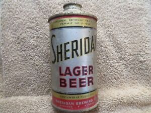 Sheridan Lager Beer Lo Profile Cone Top