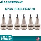6 Pack ISO30 ER32 50L Collet Chuck Tool Holder G2.5 30000 RPM CNC Router
