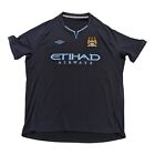 Umbro Manchester City F.C Away Football Jersey Kit 2010 - 2011 No Tag 2XL