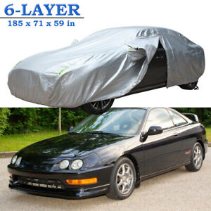 For Acura Integra RSX Full Car Cover All Weather Snow Rain Resistance w/ Zipper
