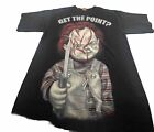 Vintage Y2K Chucky Get the point? Childs play Rare vintage shirt 3 XL Horror