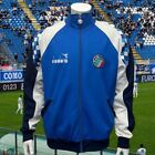 Vintage 1990-1992 Diadora Italia FICC Italy Football Soccer Track Top Jacket 44