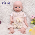 IVITA 19'' Floppy Silicone Reborn Baby Boy Handmade Silicone Doll Infant