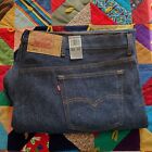 Vintage 90s 501 XX Levis Shrink To Fit Deadstock Raw Rigid Denim Jeans 56x32 NWT