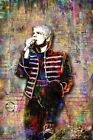 Gerard Way of My Chemical Romance Poster, MCR Pop Art with Free Shipping US