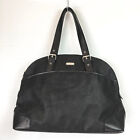Baggallini Weekender Tote Bag Carry On Travel Faux Leather Large Dome Satchel