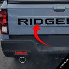 Gloss Black Letter Vinyl Decal Inlay Tailgate Rear For 2024 Honda Ridgeline