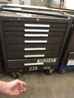 KENNERLY WHEELED STORAGE CABINET TOOL BOX 7 DRAWER 29 X 20 X 35 STEEL #15 - USED
