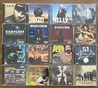 Lot Of 16 Hip Hop CD’s, Nelly, Eminem, R. Kelly, DMX, Geto Boys, Method Man, Etc