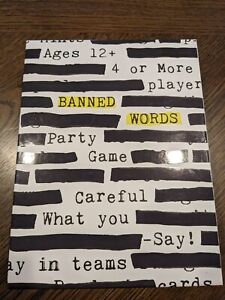 Banned Words 2017 Complete (All Cards) Very Good Condition Markers Still Work